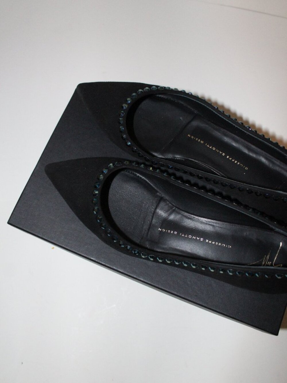 Giuseppe Zanoti Suede Ballet Flat
